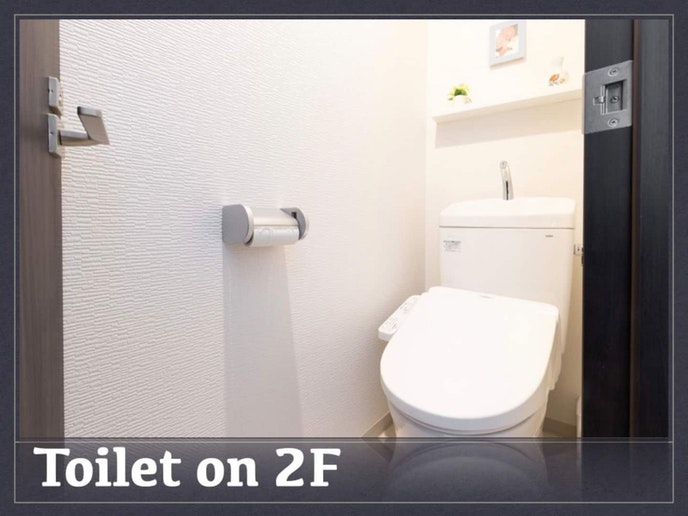 トイレは独立、清潔です。