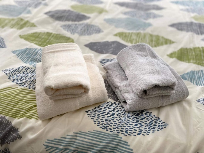 タオルは1人一式、持出禁止。