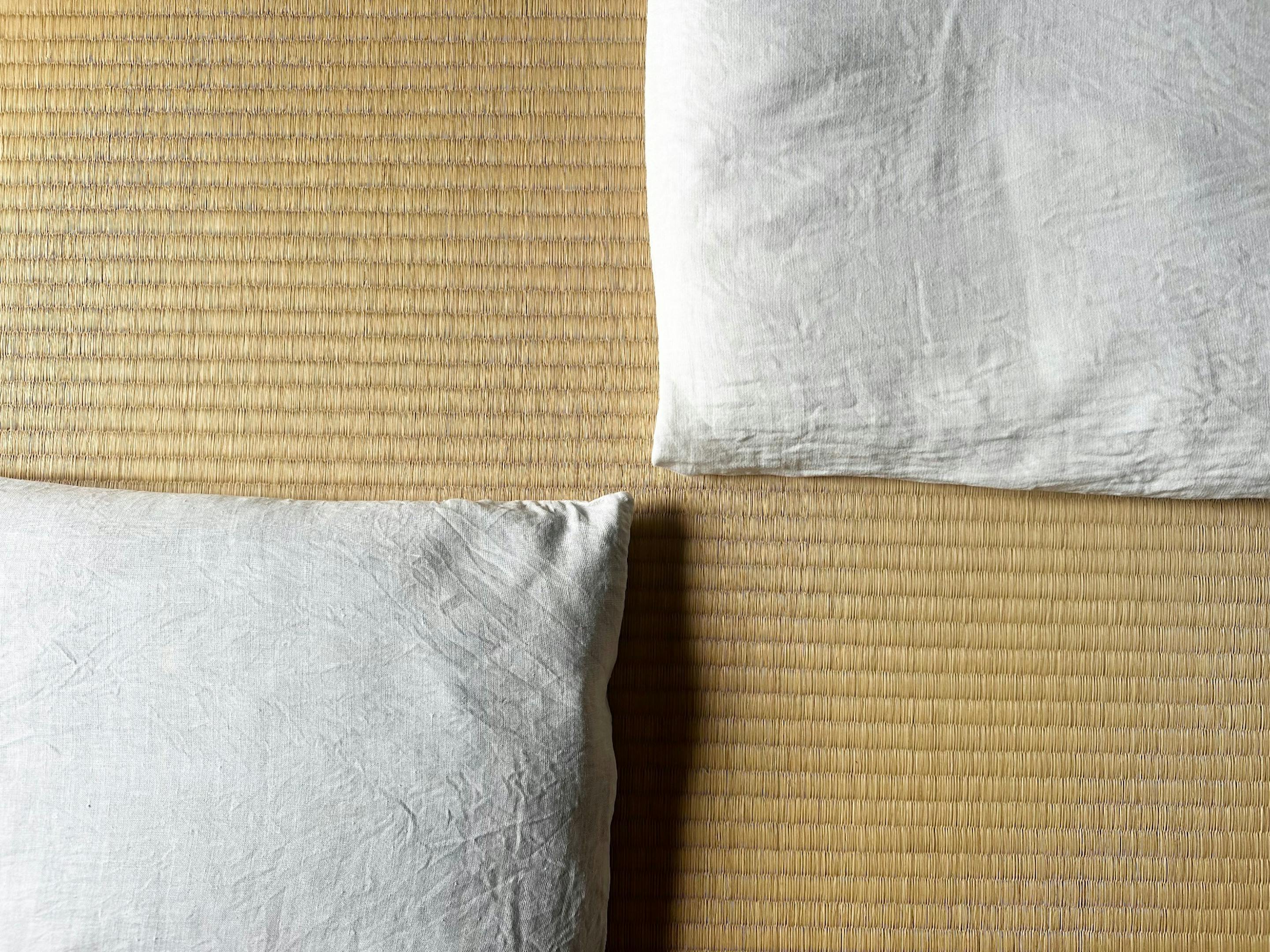 掛蕎麦殻枕 枕カバー ヘンプ100％ シーツ オーガニックコットン75％ ヘンプ25％...