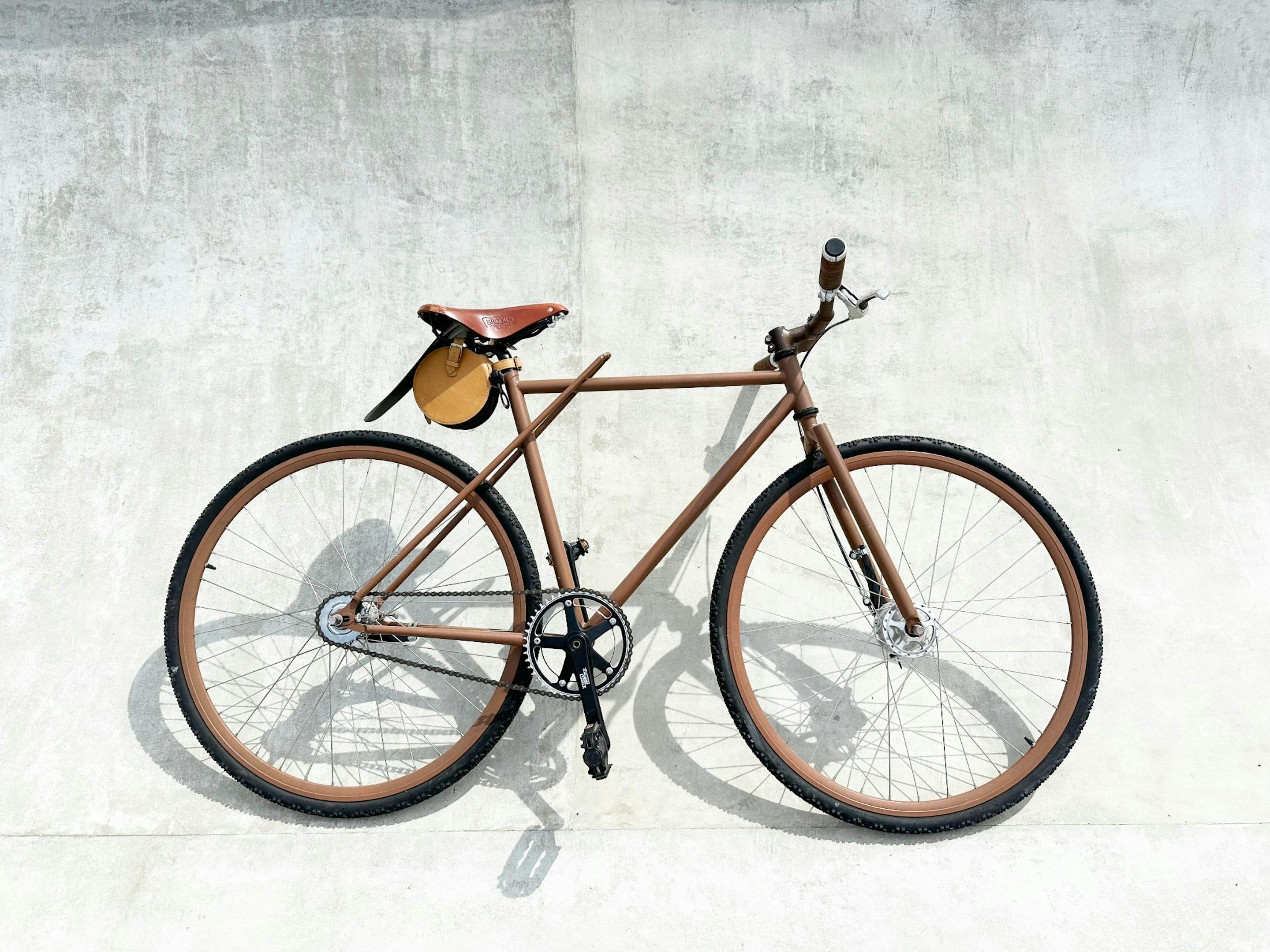 レンタサイクルにはフレームビルダーnupli4bikeによるオリジナルバイク2台