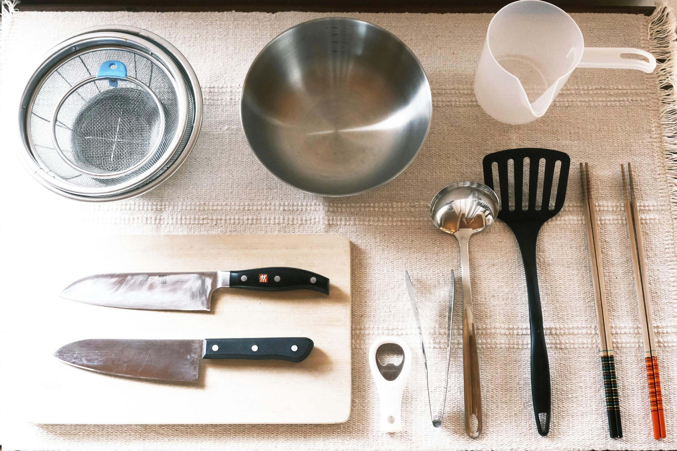 ご利用いただける調理器具です