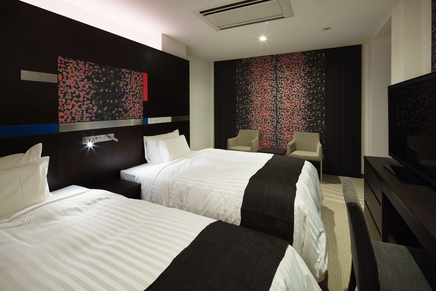 スーペリアツイン　寝室