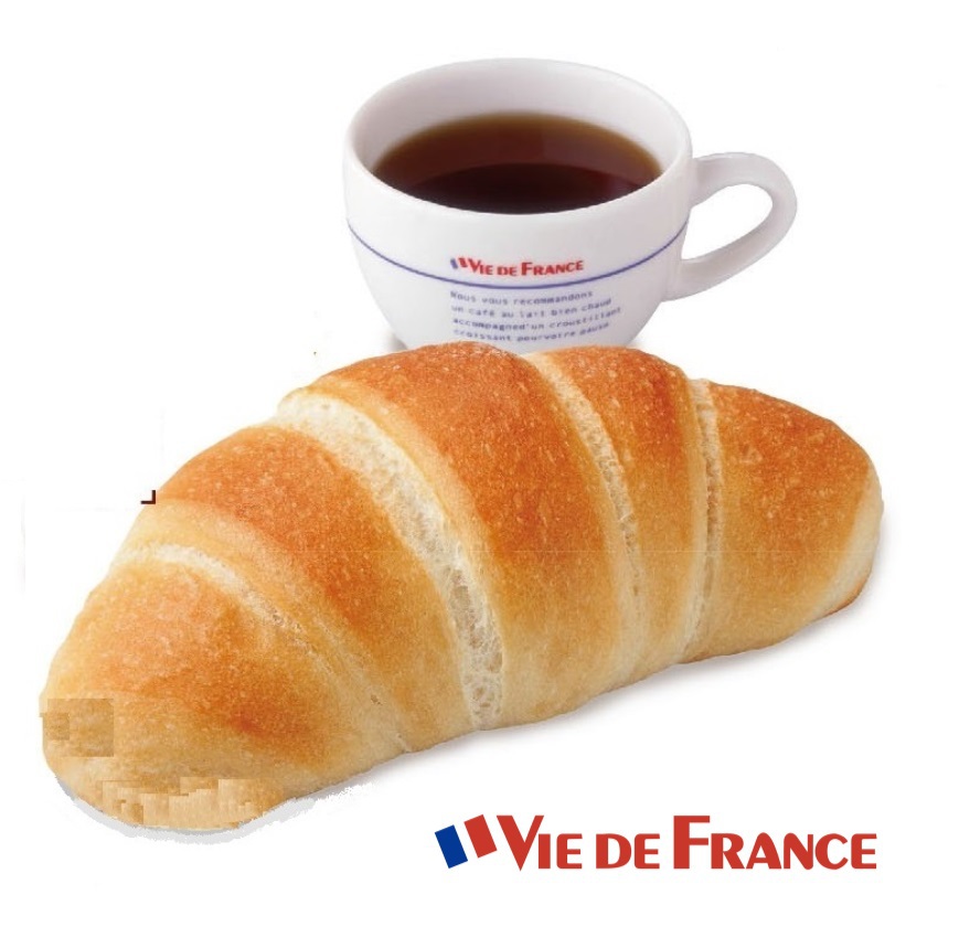 【テイクアウト軽朝食付】朝７時からOK！VIE DE FRANCEモーニングセット（引換券）付き