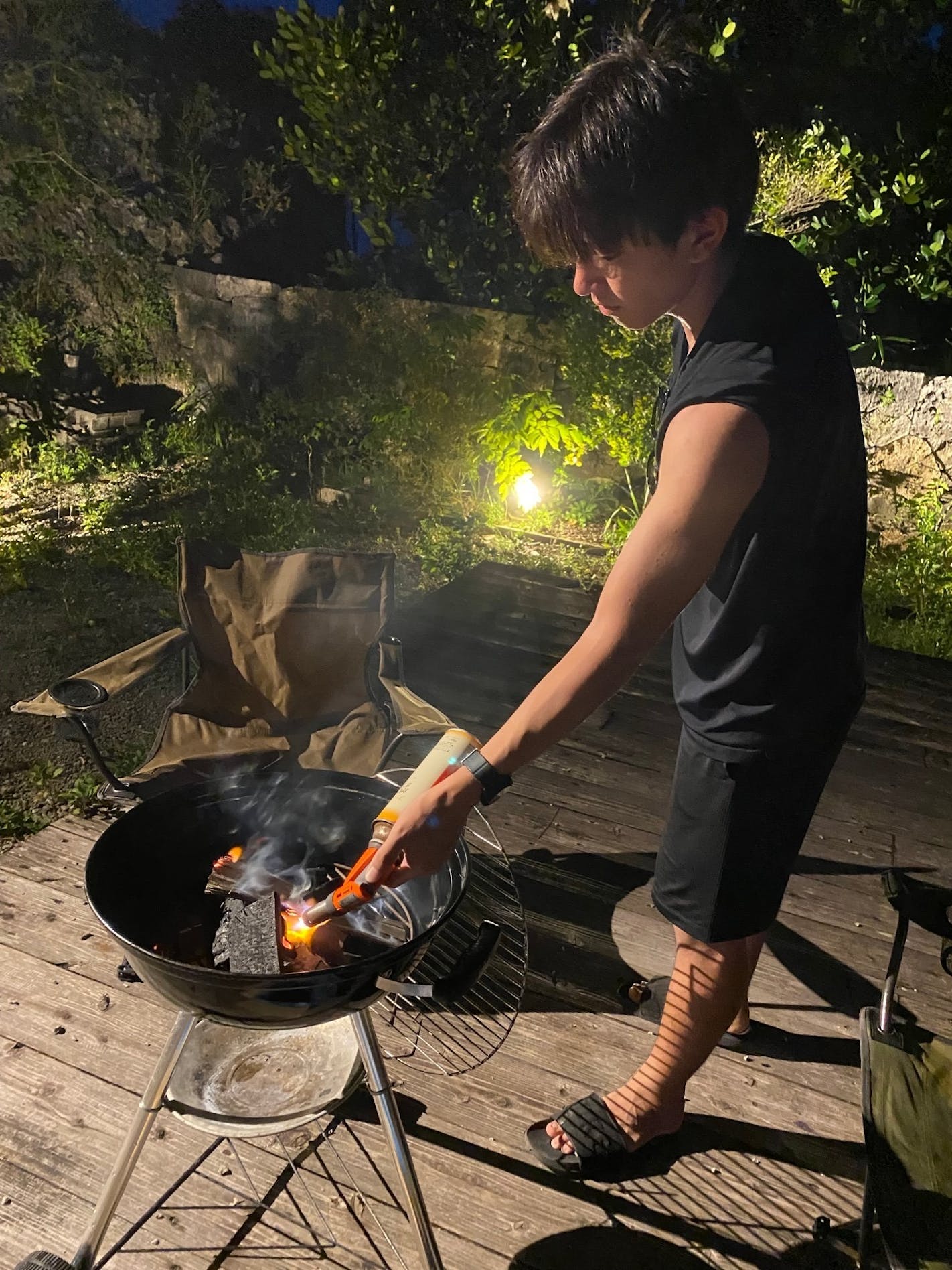 BBQもできます