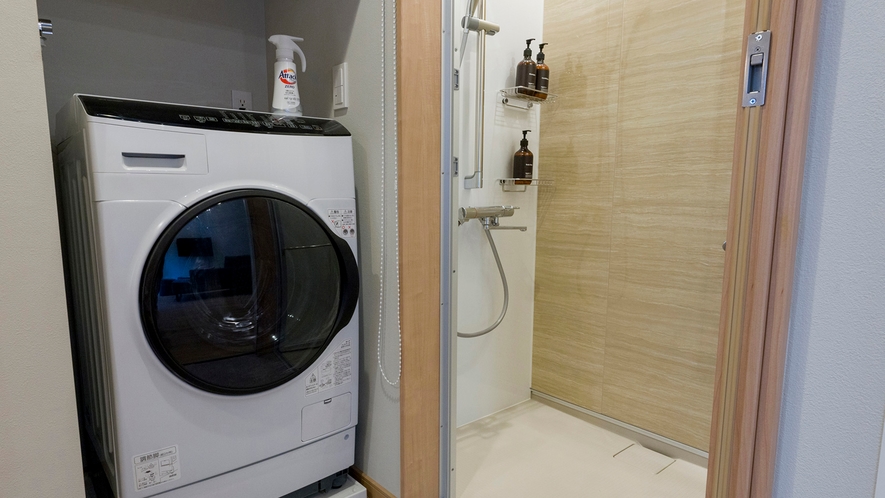 全室共通 / 乾燥機付き洗濯機　洗剤も無料です