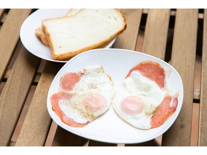 美味しい朝食作ってください