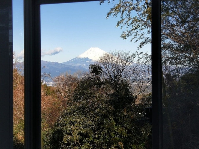 お風呂からも富士山見えます!