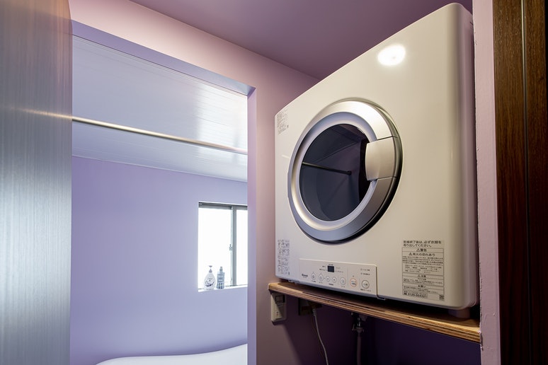 乾燥機も無料で利用できます