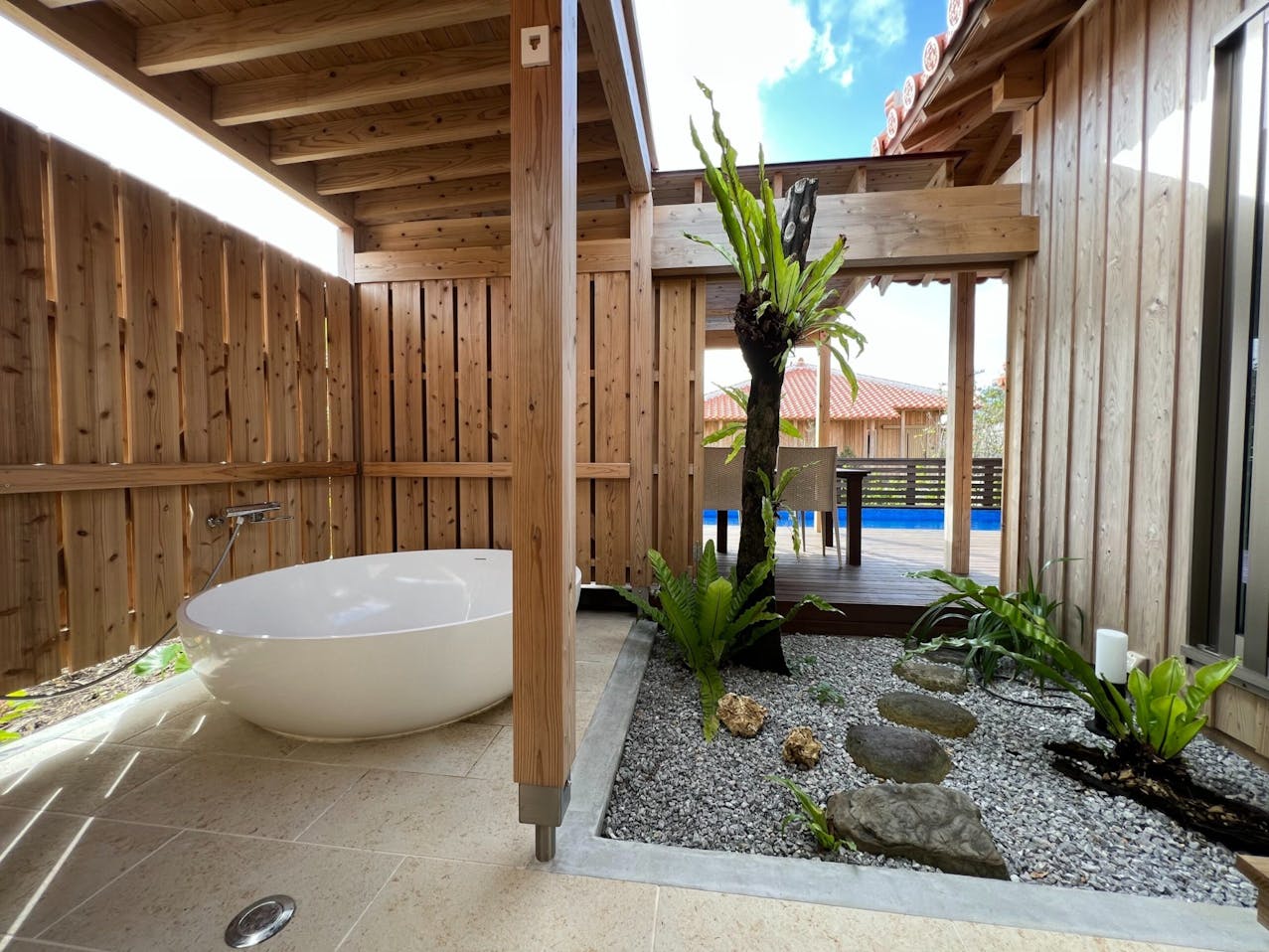 プライベート露天風呂