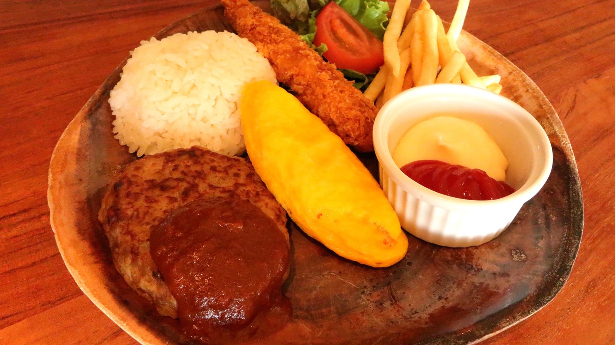 【夏季限定】肉料理ディナー　千葉県産元気豚のミラネーゼ　季節野菜のフリット添え