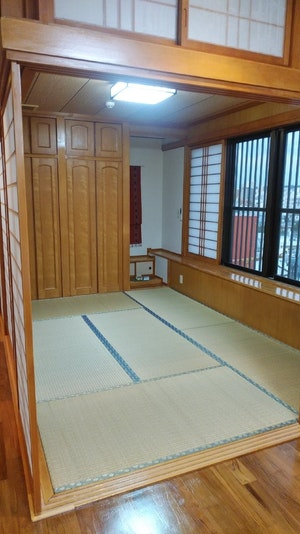 和室部屋 大人3人泊まれます。 冷暖房完備