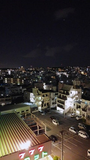 RINGOテラスから見た夜景