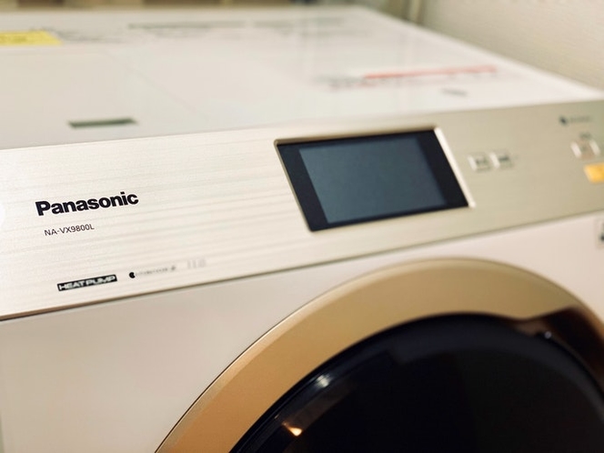 ドラム式洗濯乾燥機 無料です。洗剤もご用意しております。