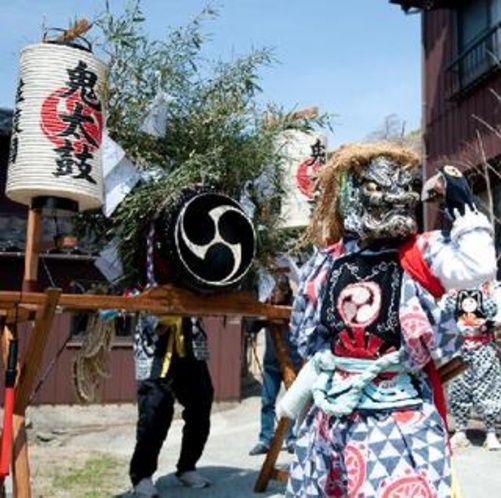 【イベント】佐渡でしか見ることのできない神事芸能　鬼太鼓（おんでこ）