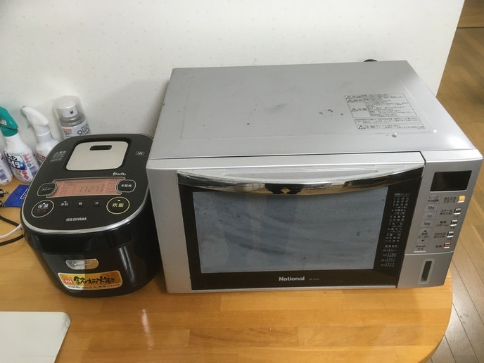 IH炊飯器と電子レンジ