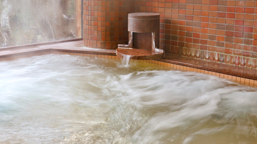 *【大浴場】かつての鉱山跡から湧き出る冷泉を使用