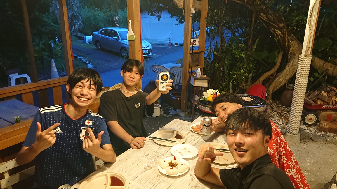 BBQライトプラン♪2時間ドリンク飲み放題付き！！＆朝食付き【BBQ食材＆朝食付き】