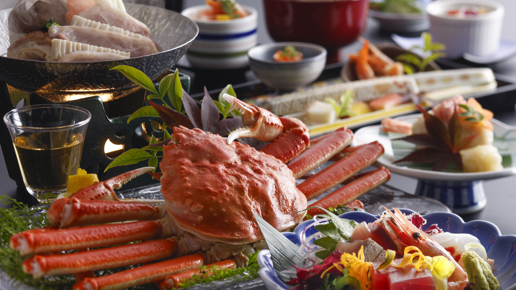 【夕食】会席料理「雅」※写真は2025年10月から2026年3月までのイメージ