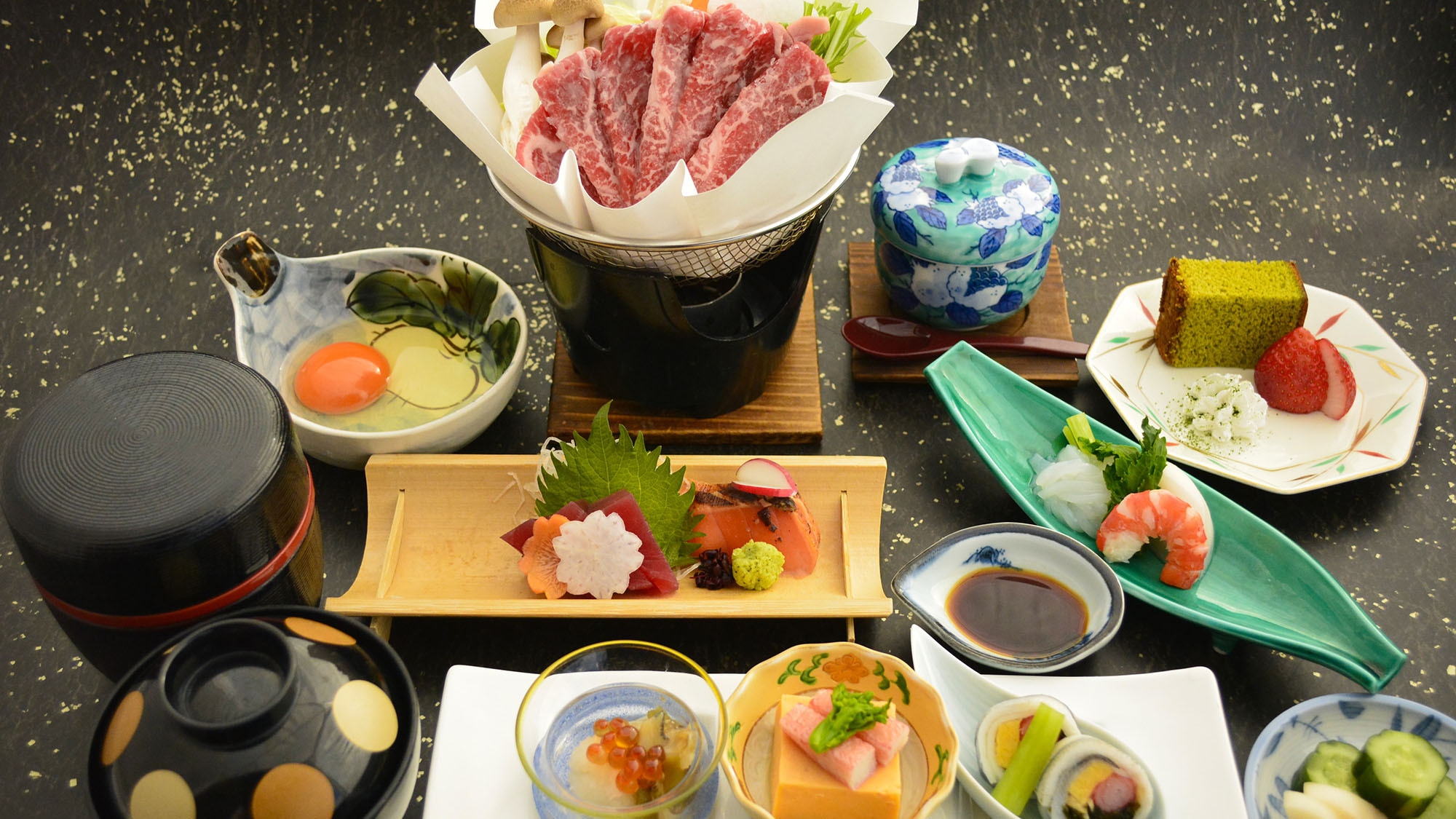 【選べる夕食/２食付き】眺望の良いレストランで＜夕食後シャトレーゼスイーツ＆ウェルカムスイーツ付き＞