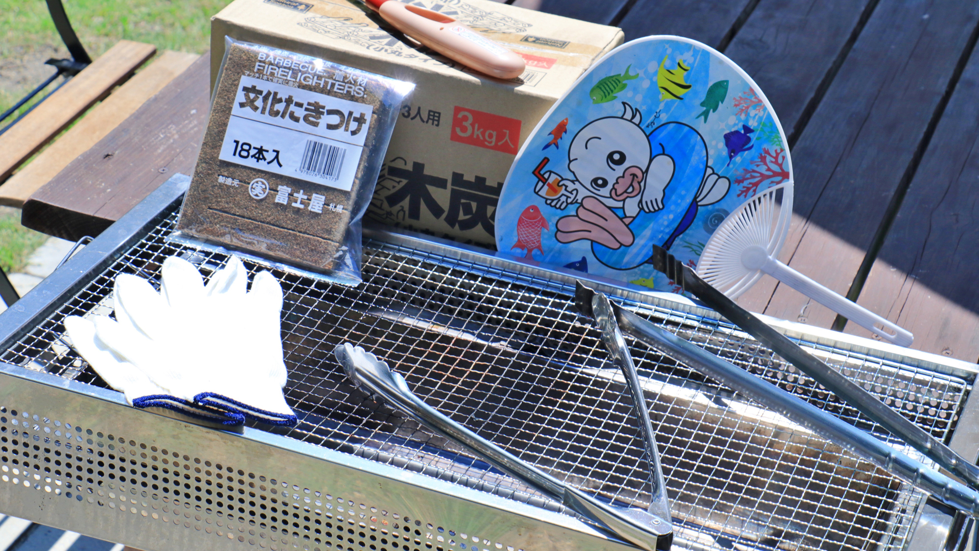 【BBQ】テラスでお楽しみください 