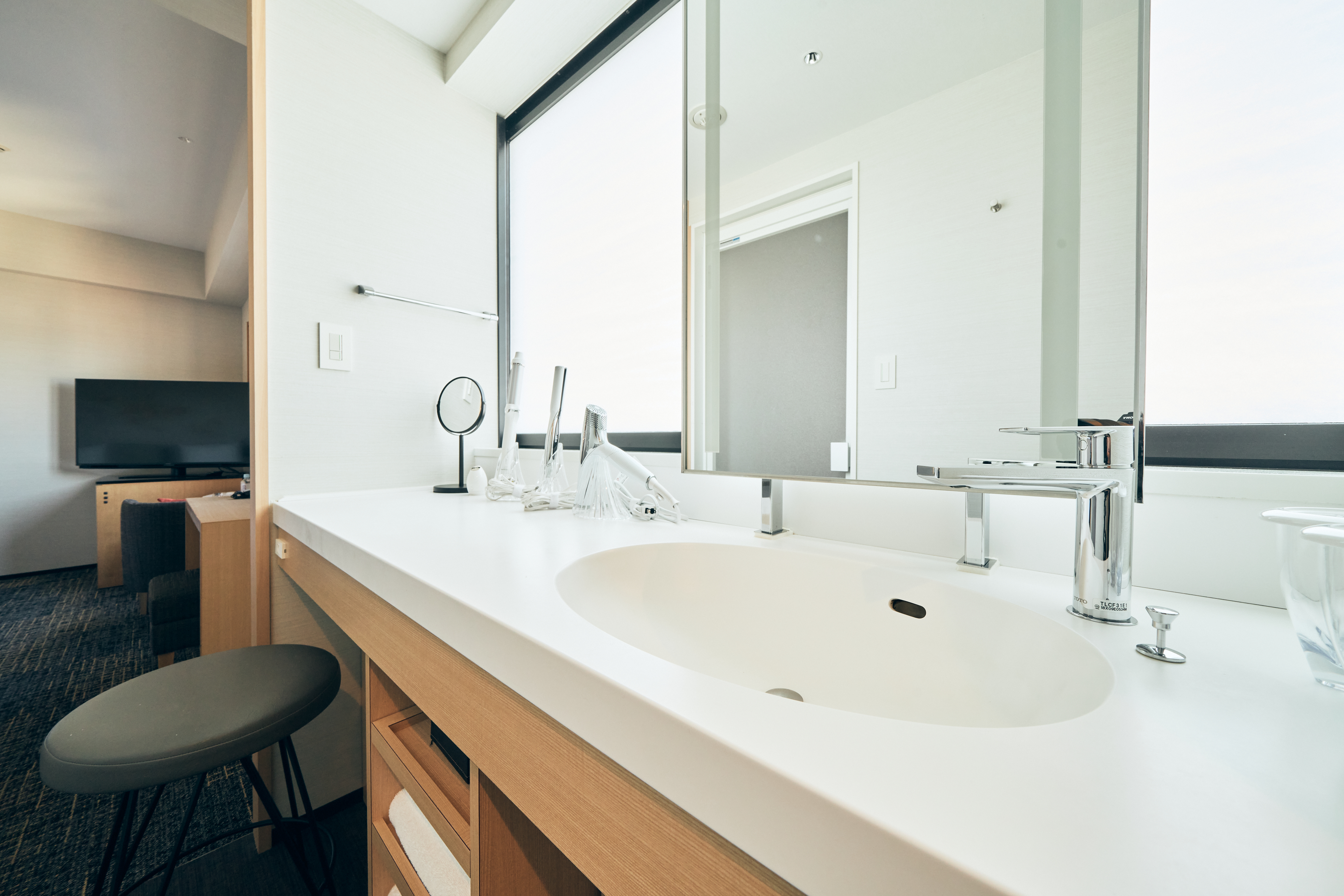 洗面台：スーペリアツインルーム