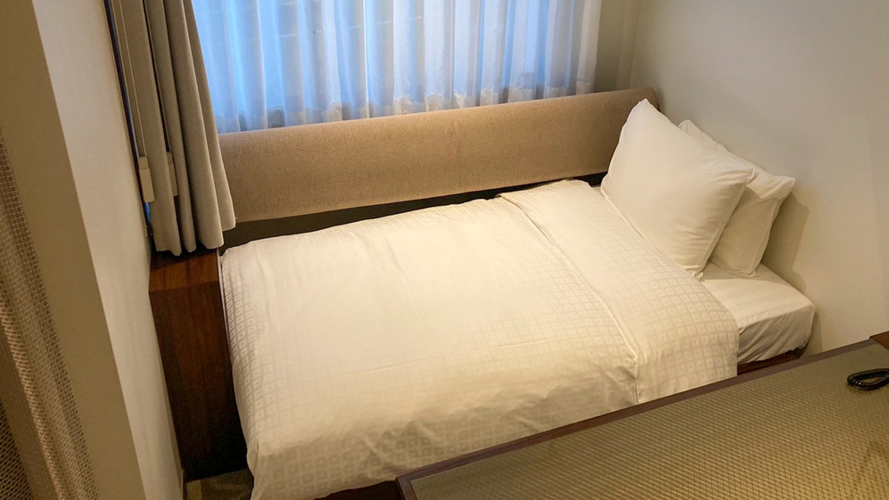 【ショートステイ】ベッド仕様を選んで、最大3名まで宿泊可能。ご家族や小グループにお勧め！＜朝食付き＞