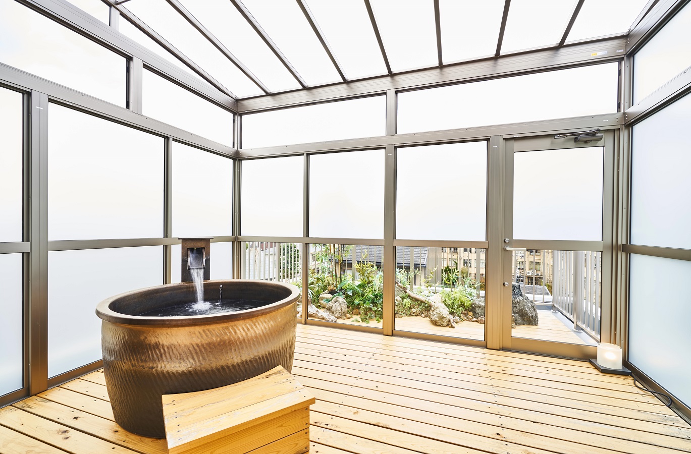 露天風呂付きの個室