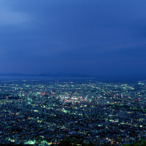 【周辺・札幌市内景色など】札幌市街の夜景イメージ