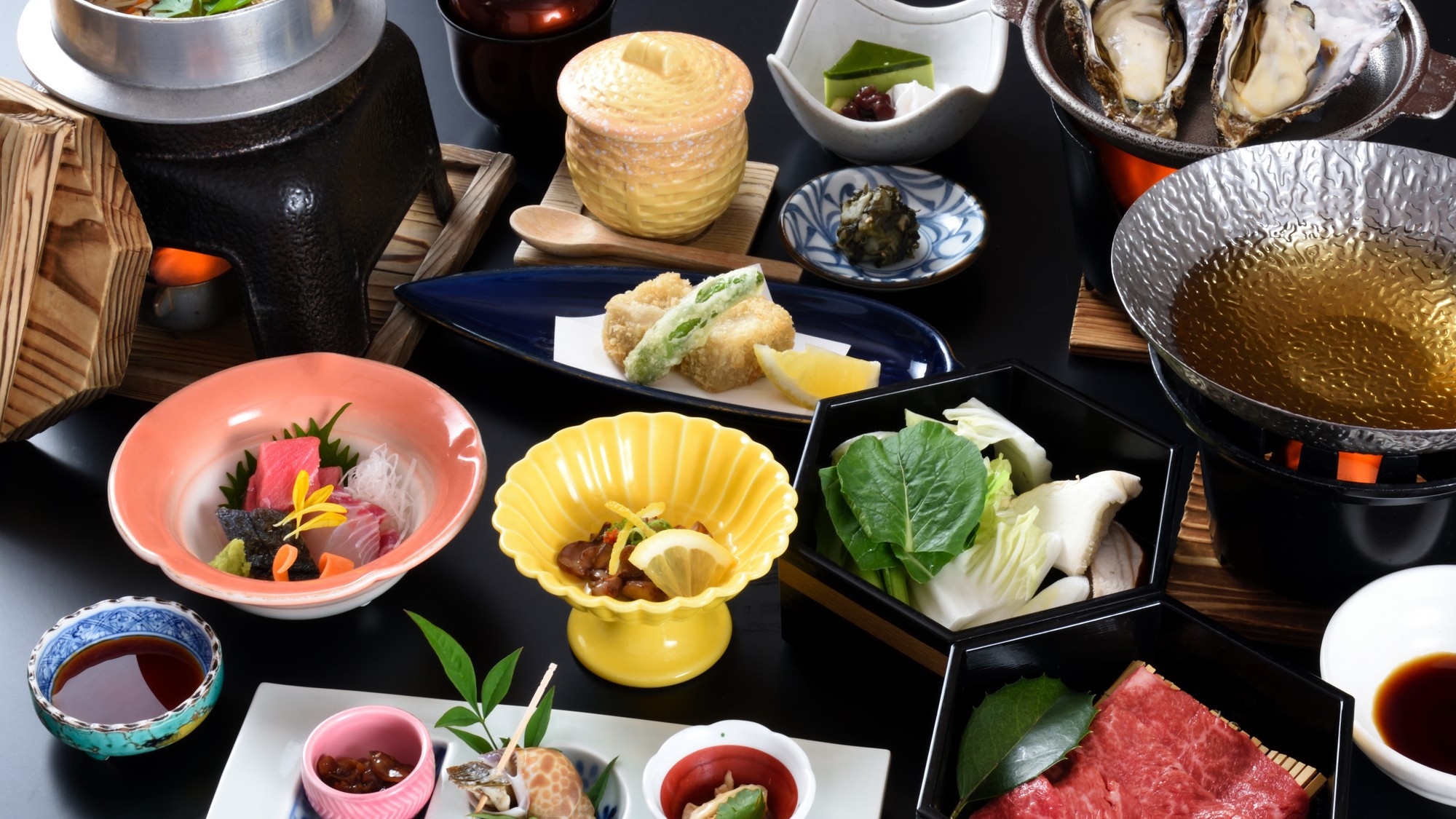 『紅葉谷会席スタンダードプラン』【当館1番人気♪】1泊2食≪基本料理≫