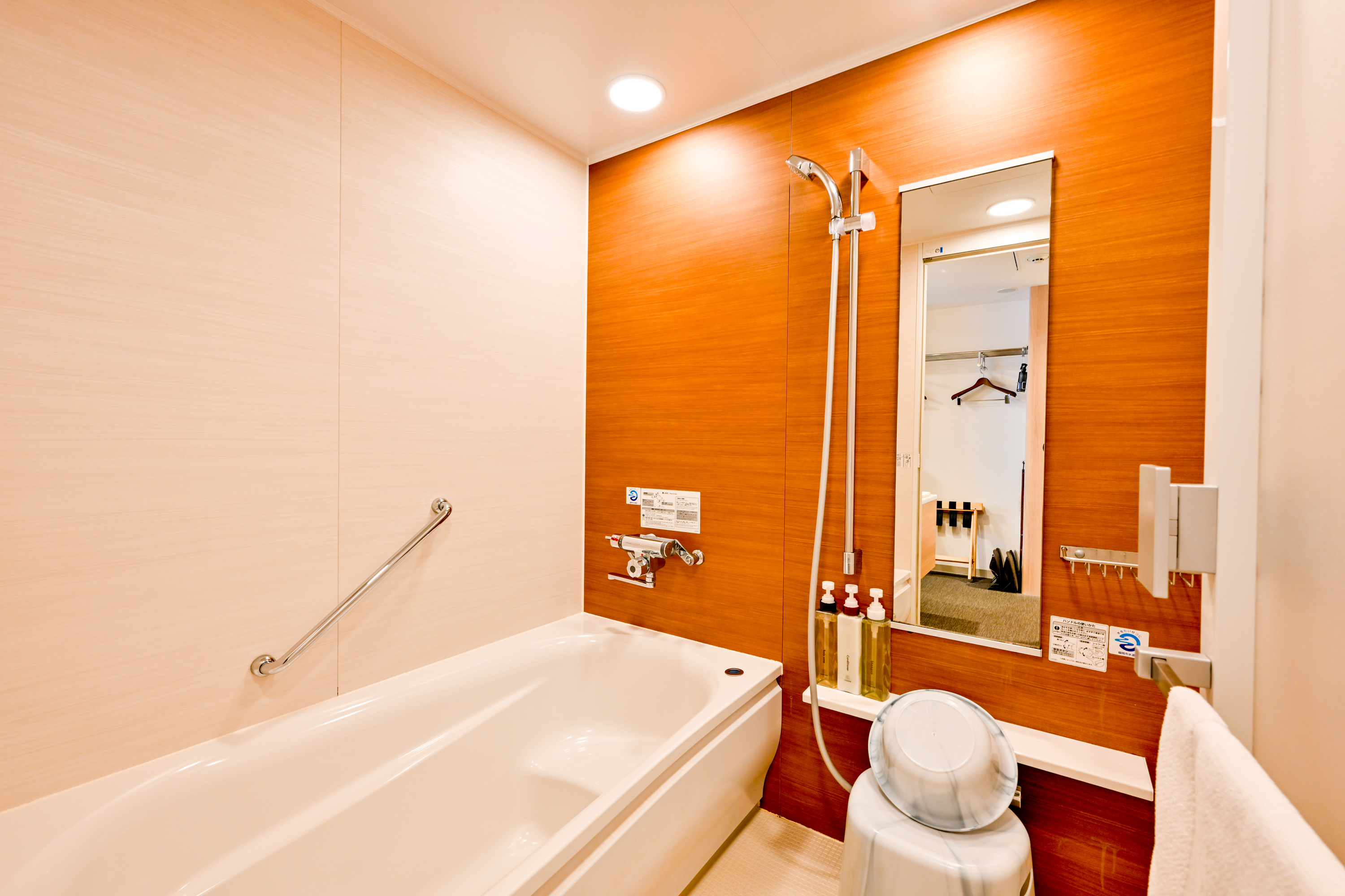 スーペリアダブルルームお風呂