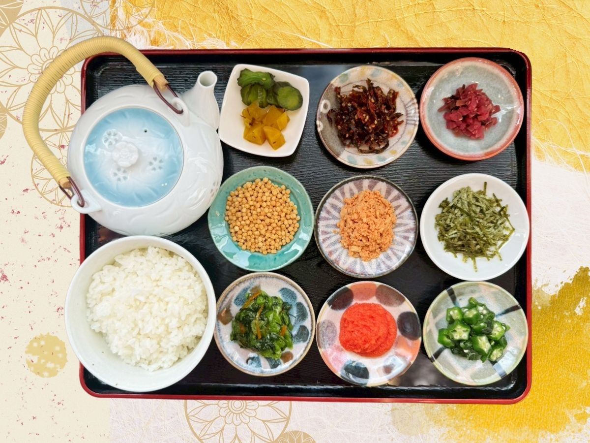 朝食お茶漬けビュッフェ