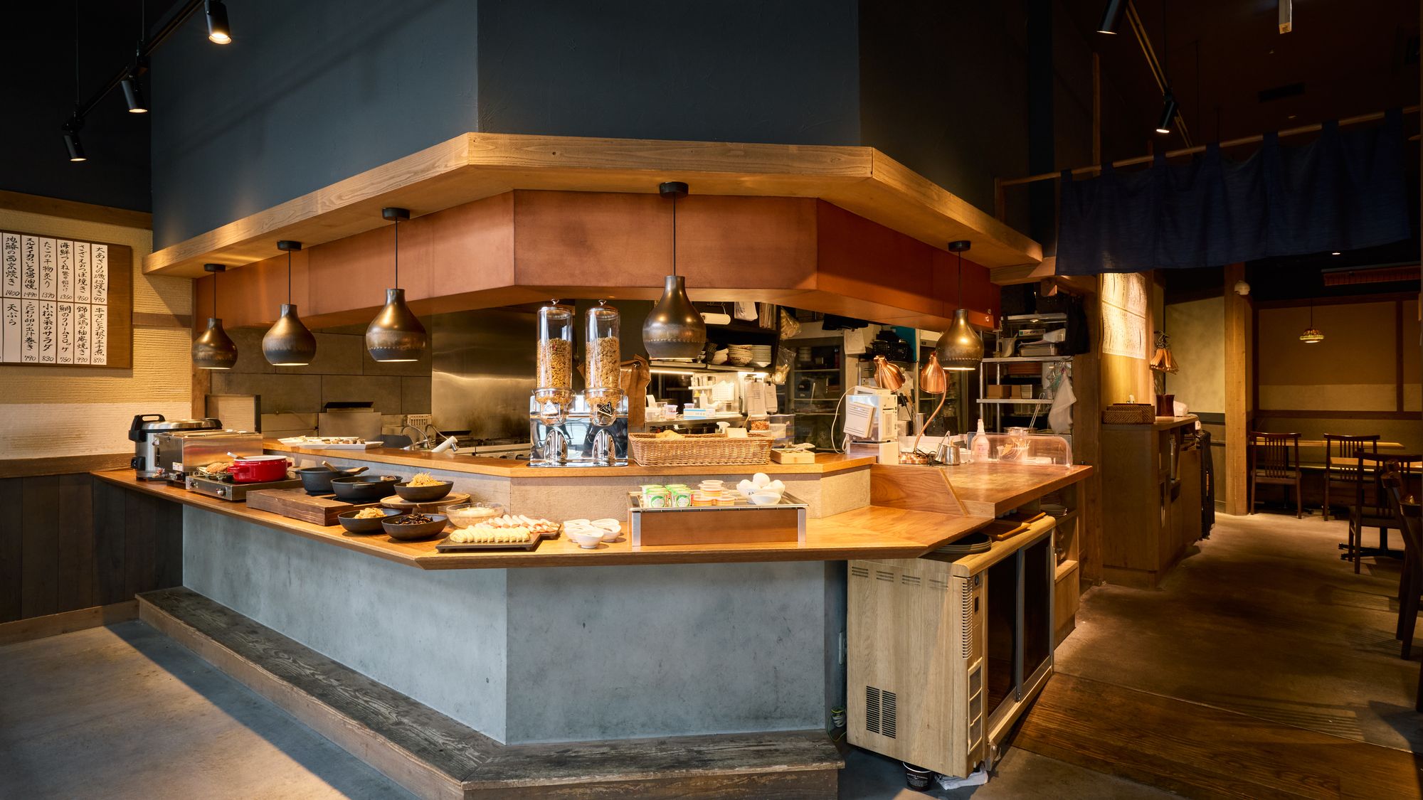 朝食ビュッフェ