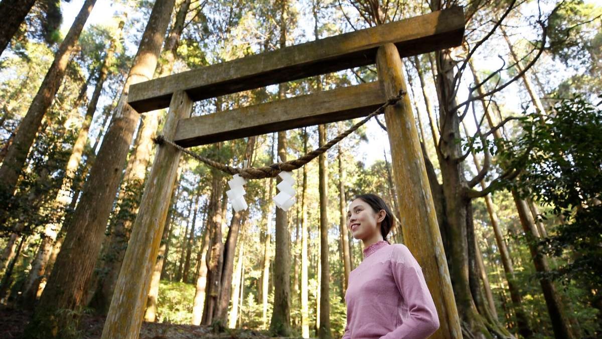 【霧島神宮】奥にある山神社は神秘的な雰囲気です