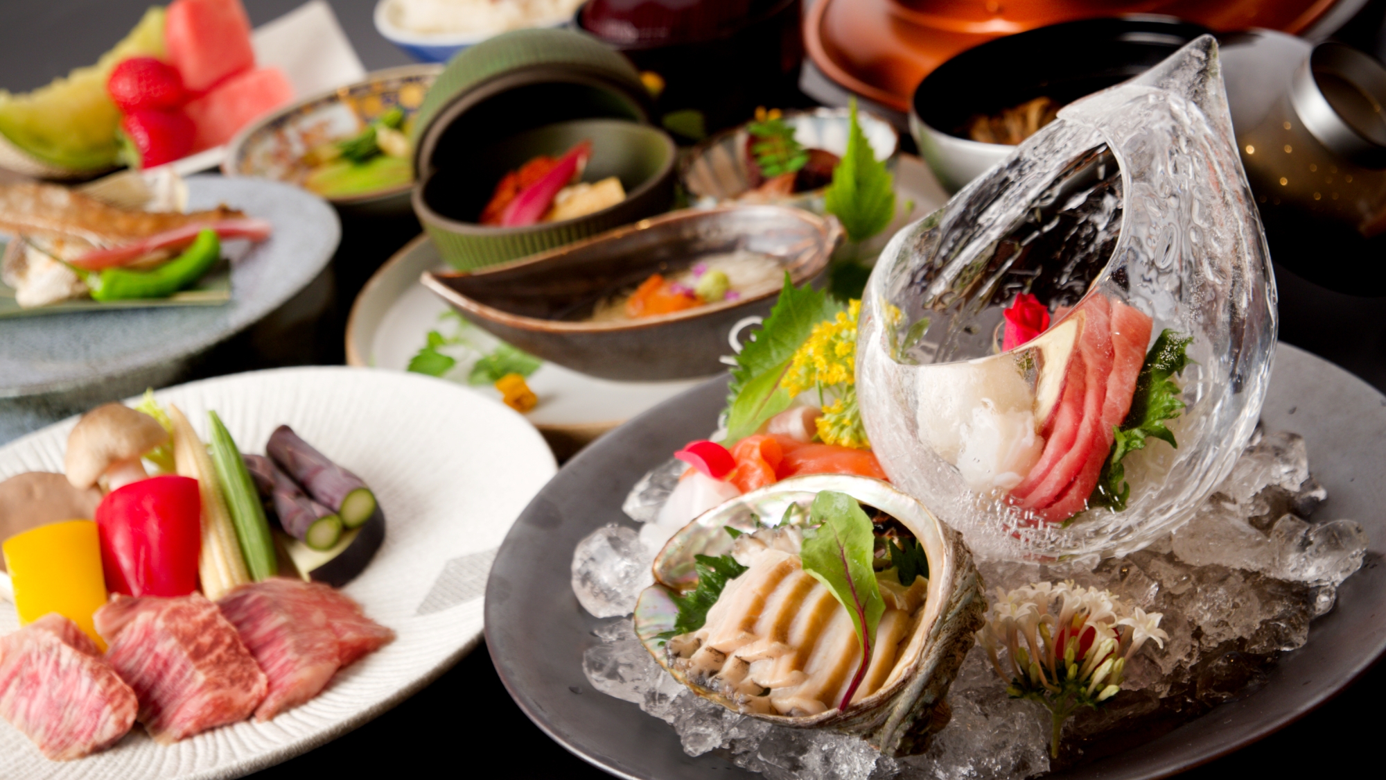 【雲海スイート限定プランご夕食例】信州の旬と地元食材を活かした&ldquo;特別和会席&rdquo;