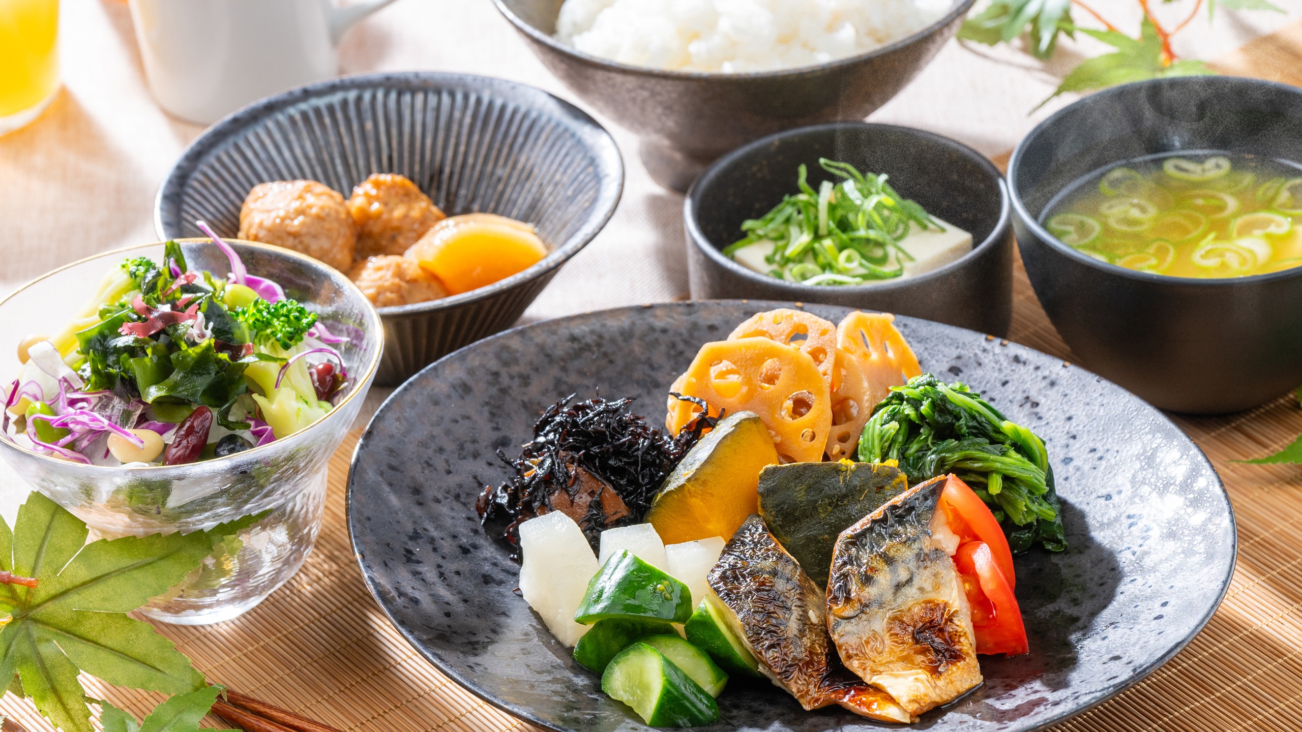 【朝食ビュッフェ】和食メニュー