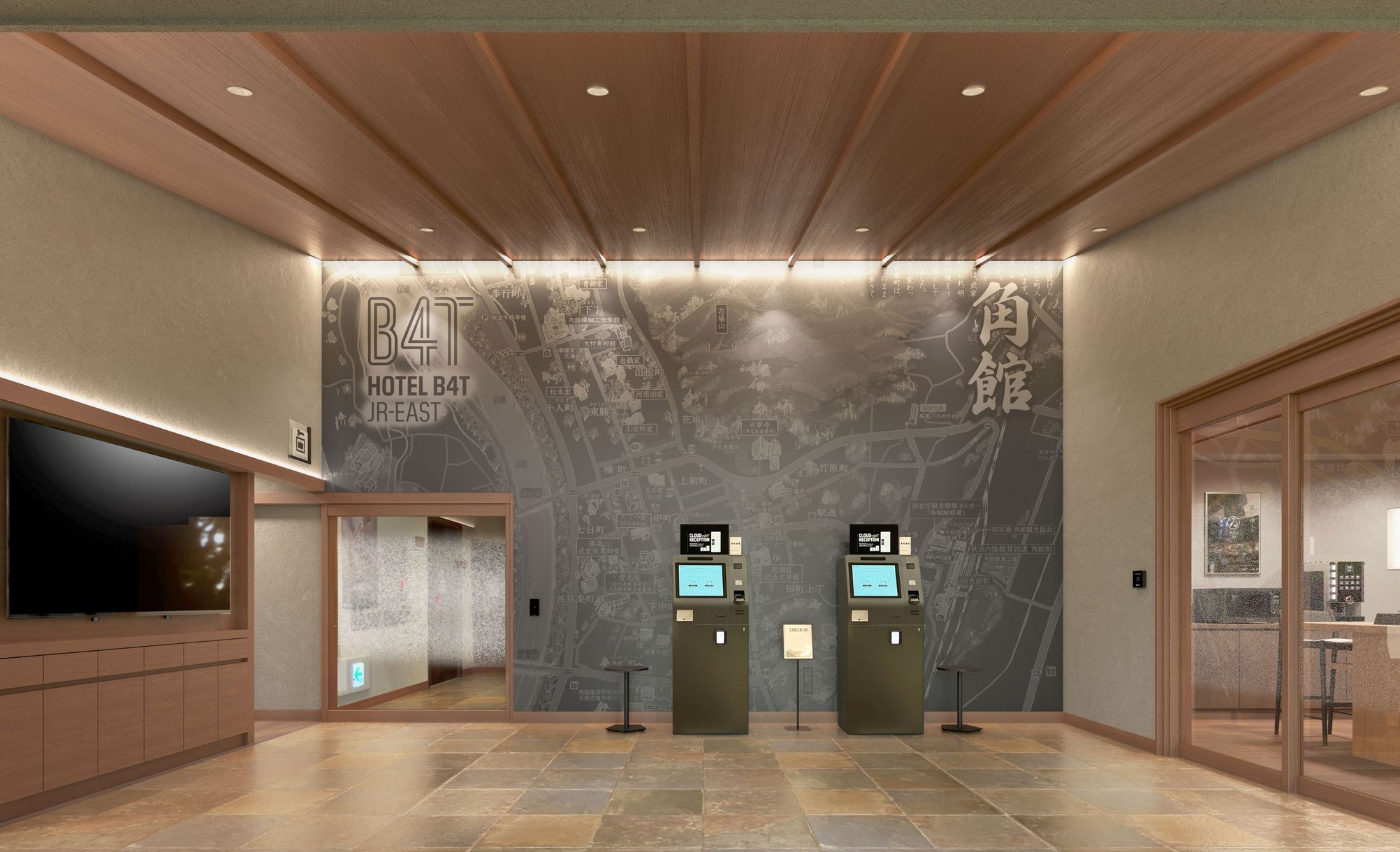 開業記念プラン【4名専用】「ホテル B4T 角館」リブランドオープン！【駅近、ラウンジ、駐車場】