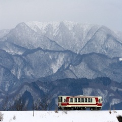 秋田内陸縦貫鉄道電車横