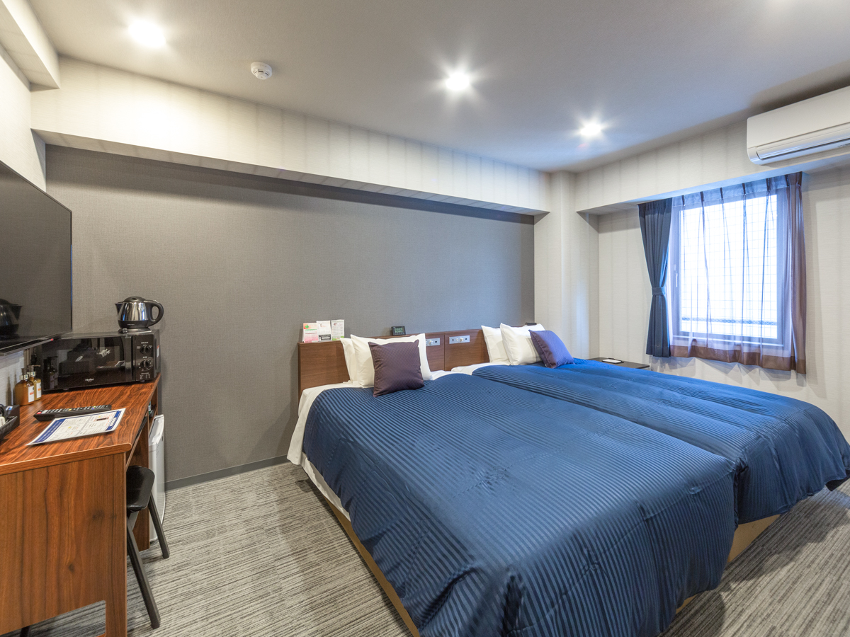 ◆ツインルーム◆ベッドサイズ：120×195cm　全室スランバーランドベッドを完備しております。