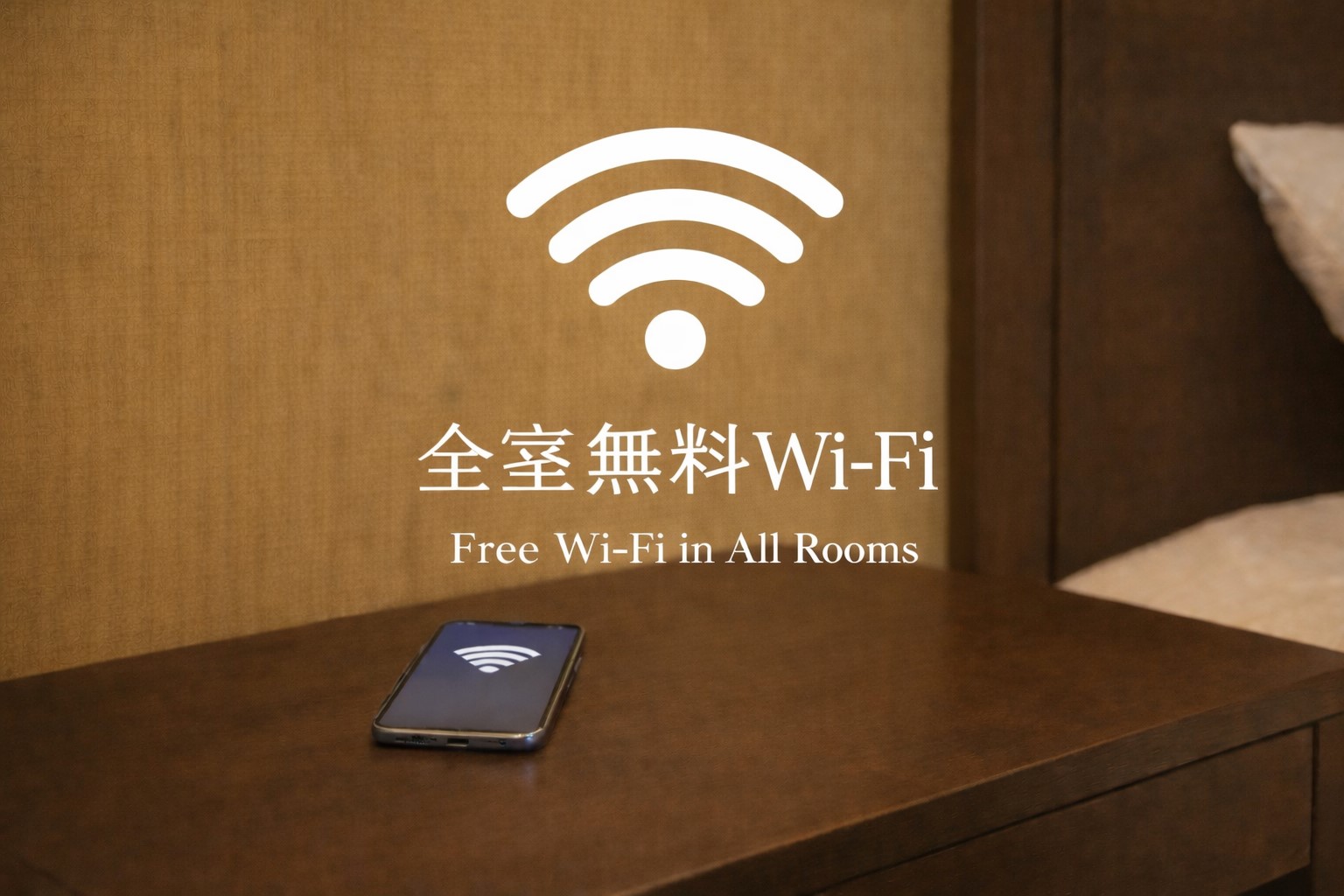 Wi-Fi接続無料