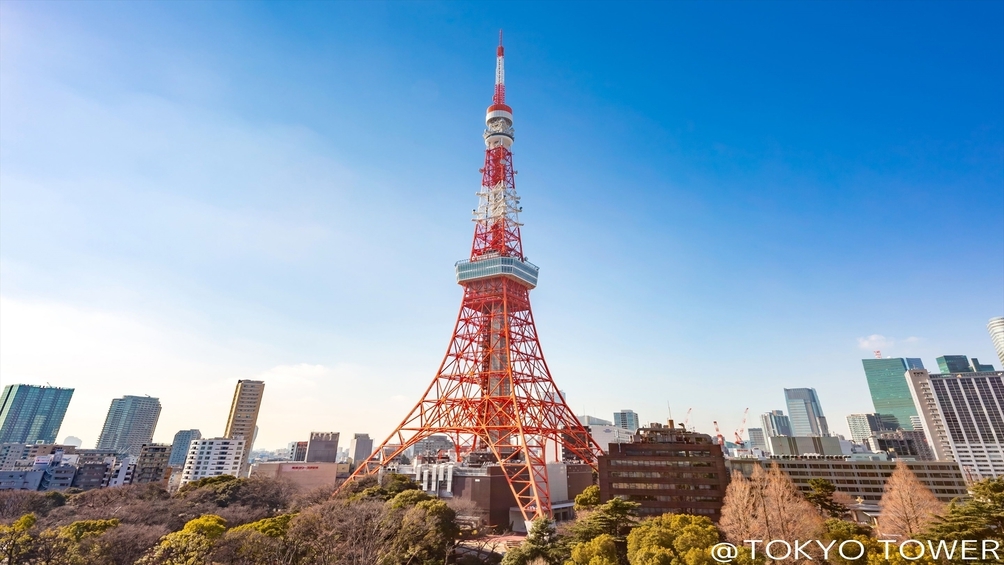 【地上150mから東京を一望】東京タワーメインデッキチケット付きプラン