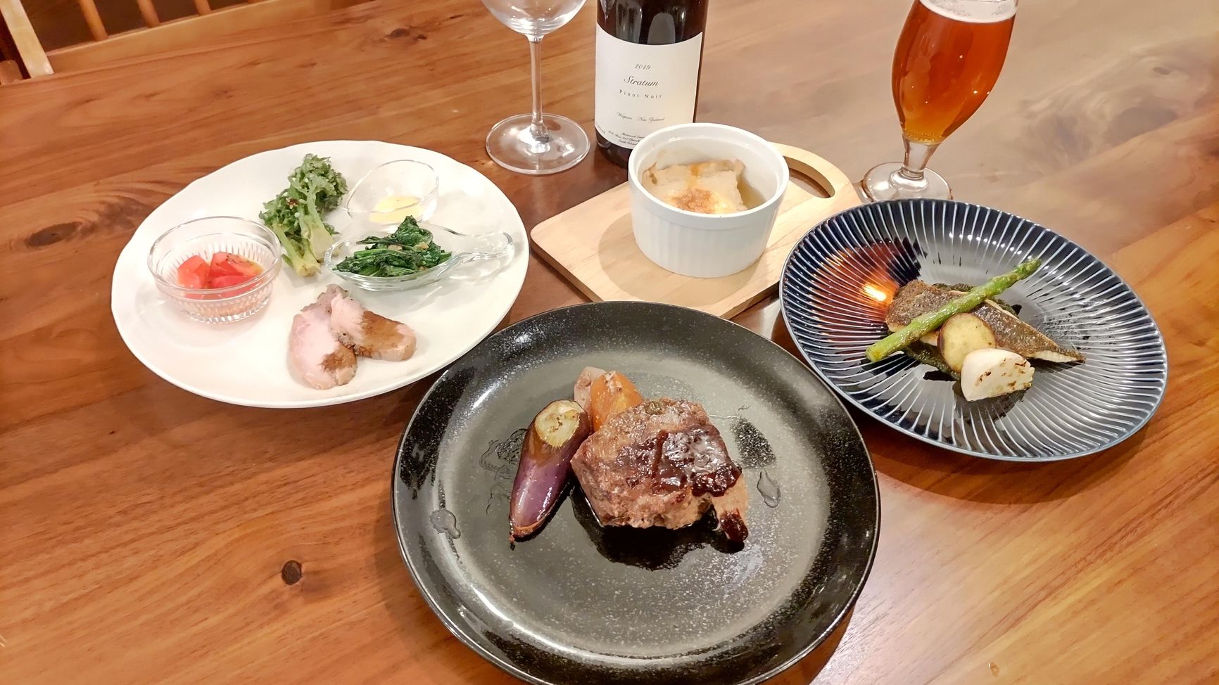 新鮮な地元食材のフルコースディナーと本場のNZブレックファスト【1泊2食】【貸切風呂】【お子様歓迎】