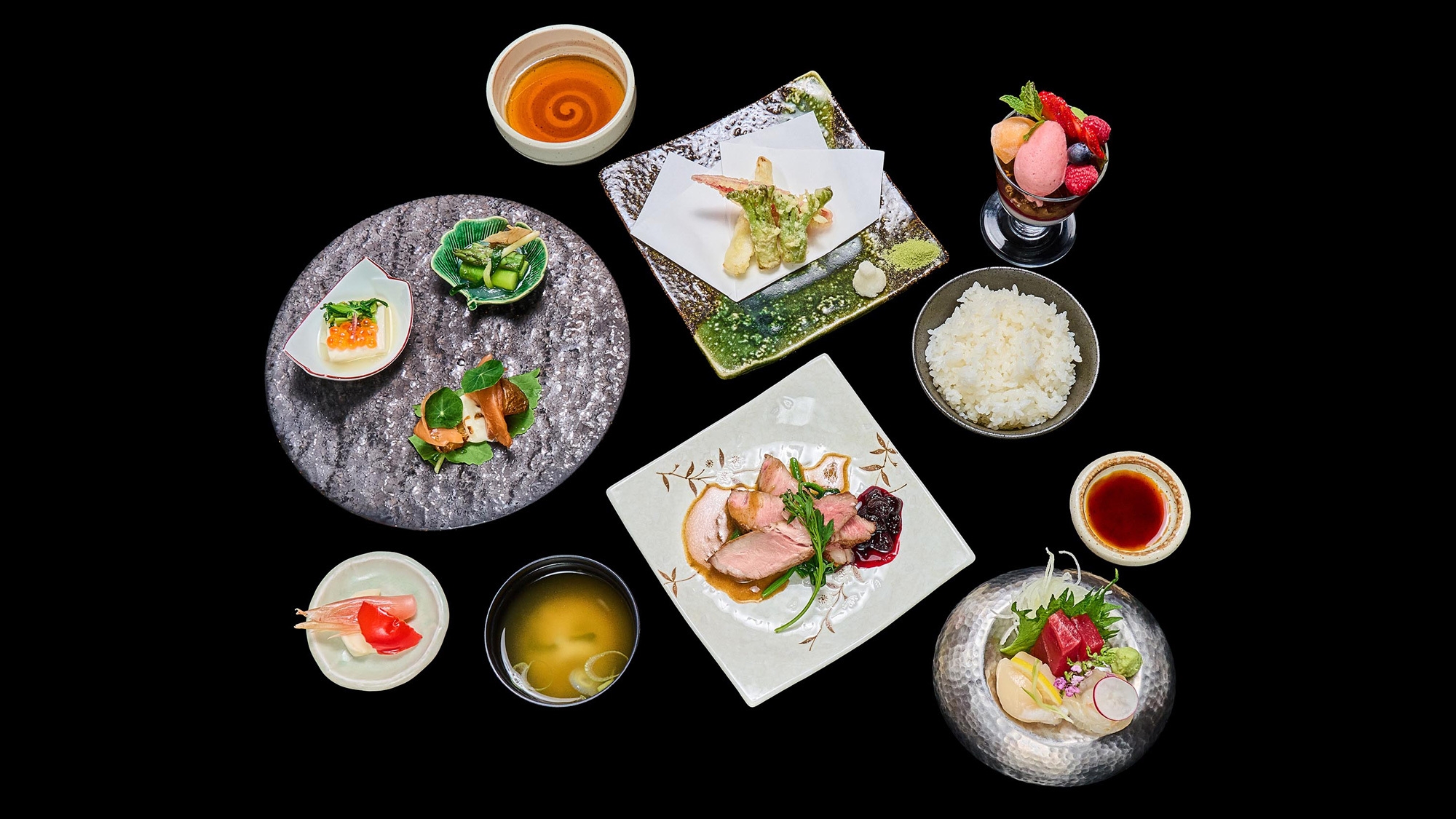 【2食付】北海道の味覚を気軽に満喫◆和食セット「笠雲」