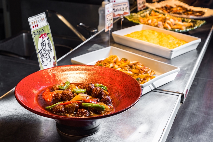 朝食（肉団子）