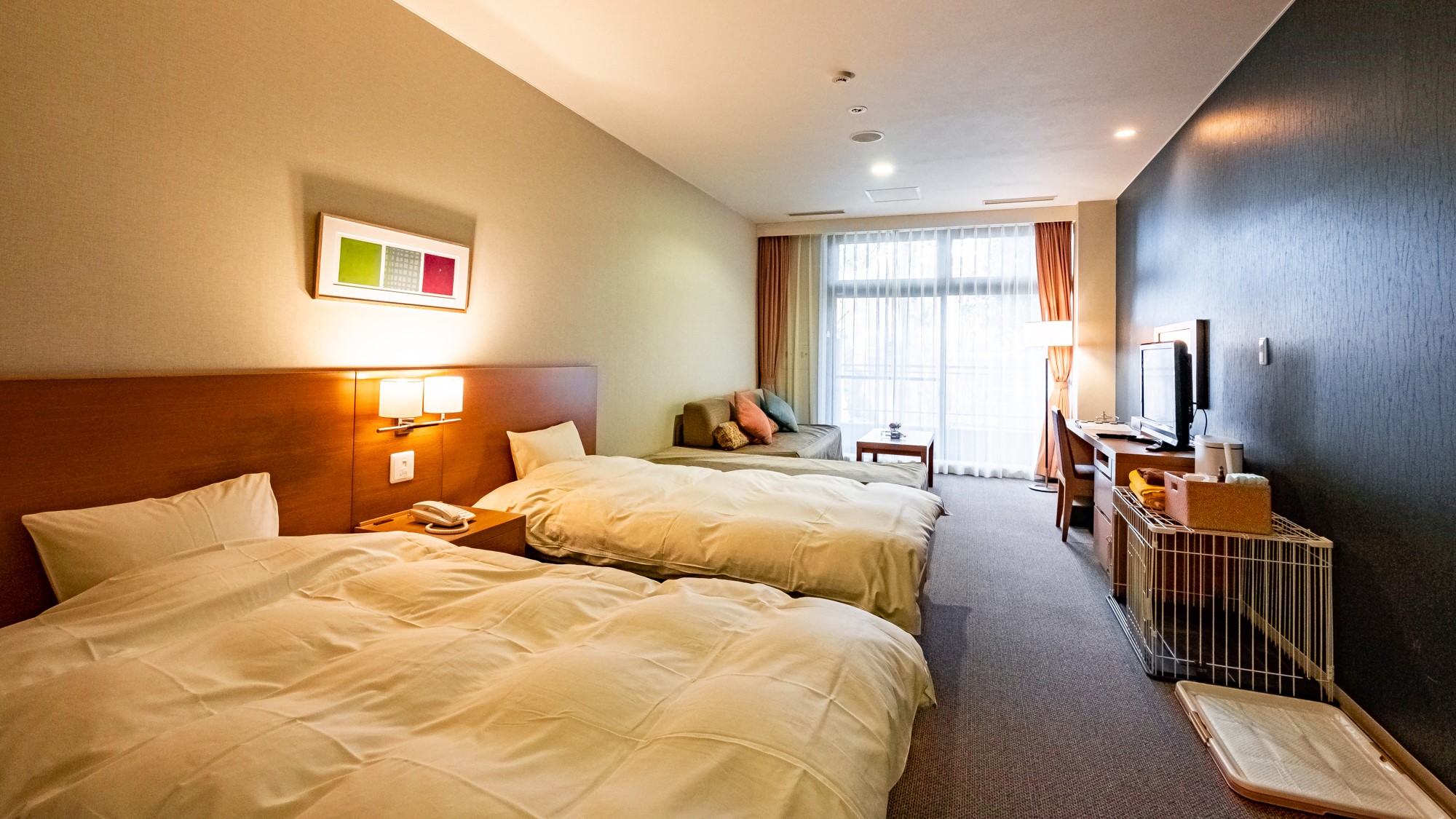 【洋モダン洋室】38平米