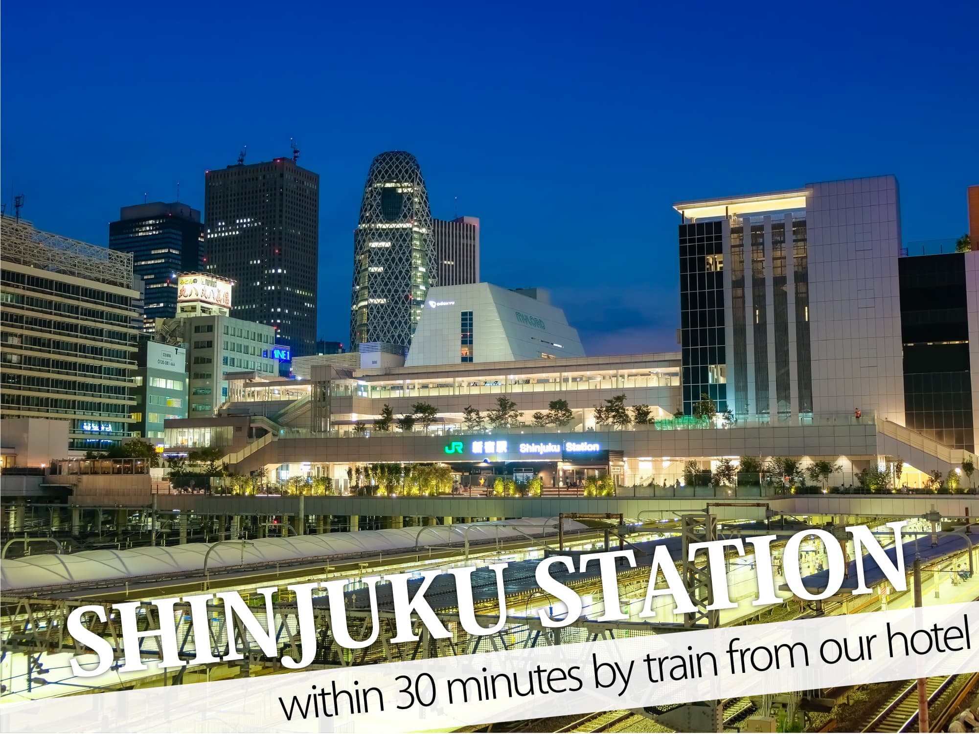 Shinjuku Station（新宿駅）