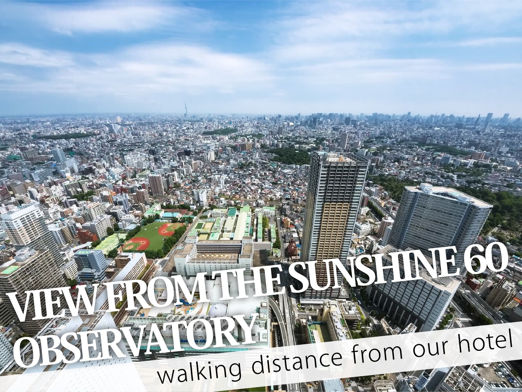 View from The Sunshine 60（サンシャイン60からの眺め）