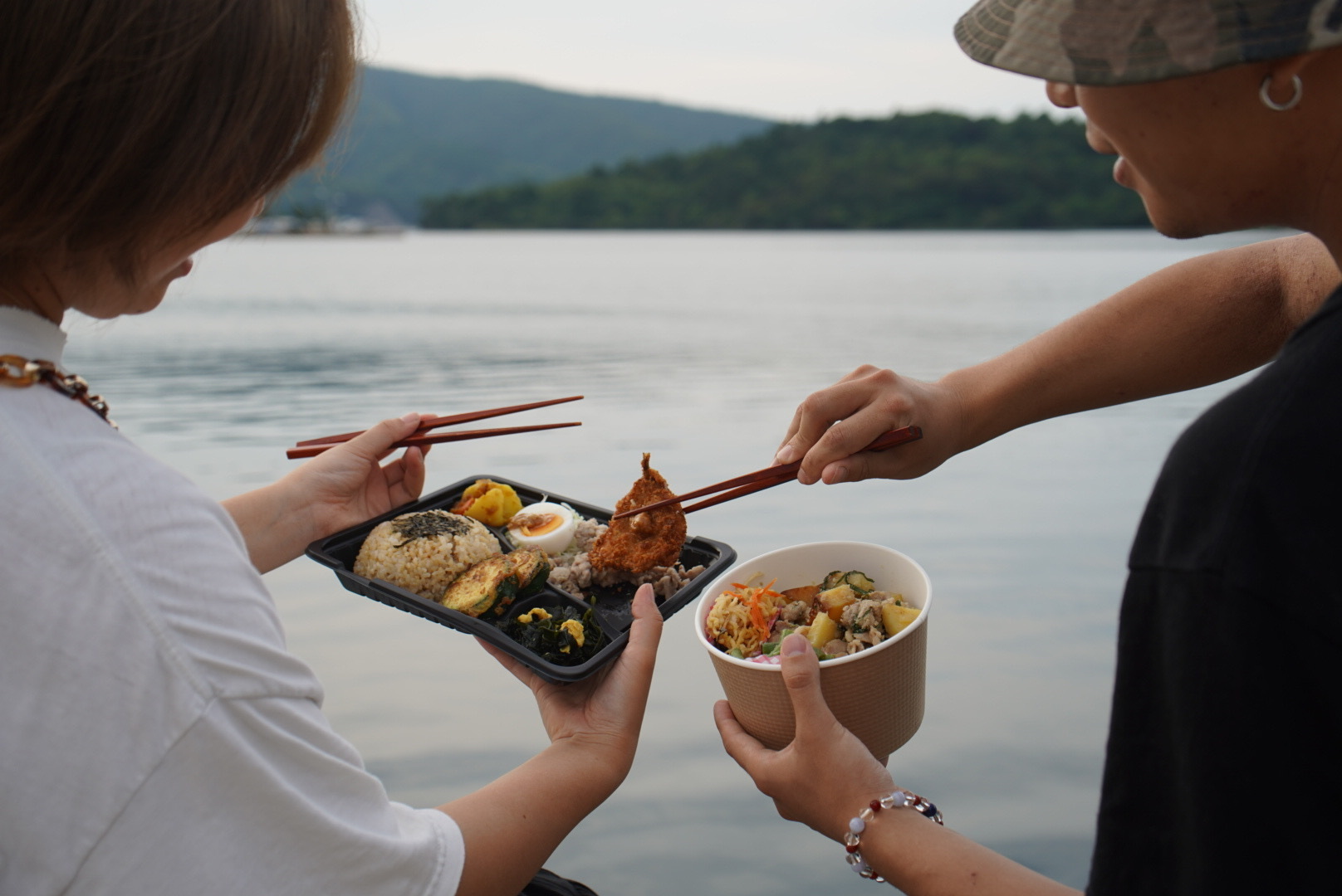 夕食