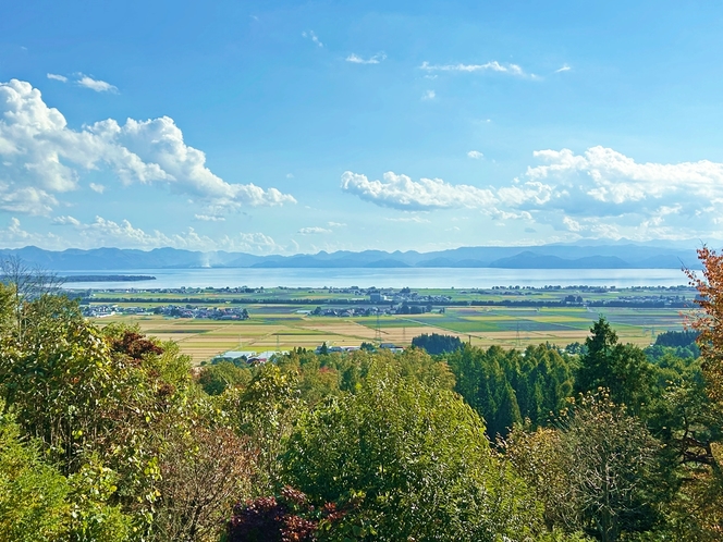 ロビーからの風景