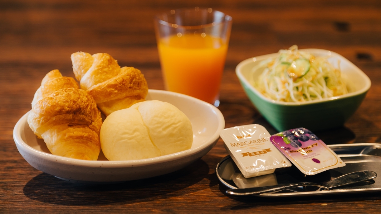 【軽朝食付き】スタンダードプラン★出発前に元気充電！【二条城徒歩5分×無料夕食カレー×大浴場】