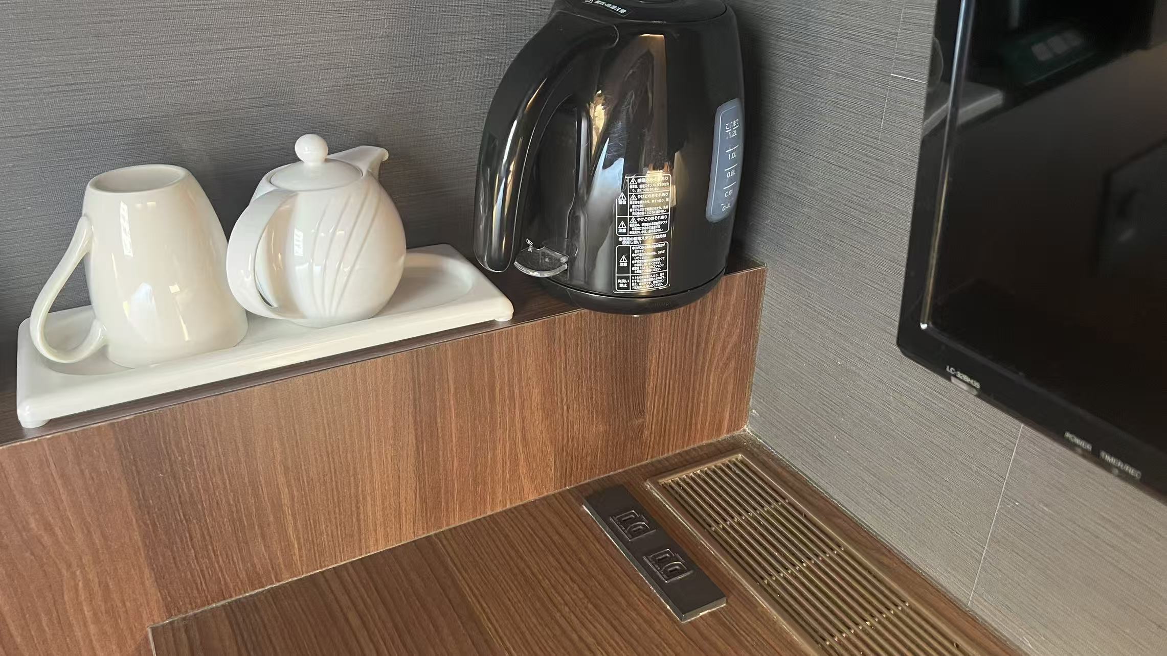 客室　シングル　ポット